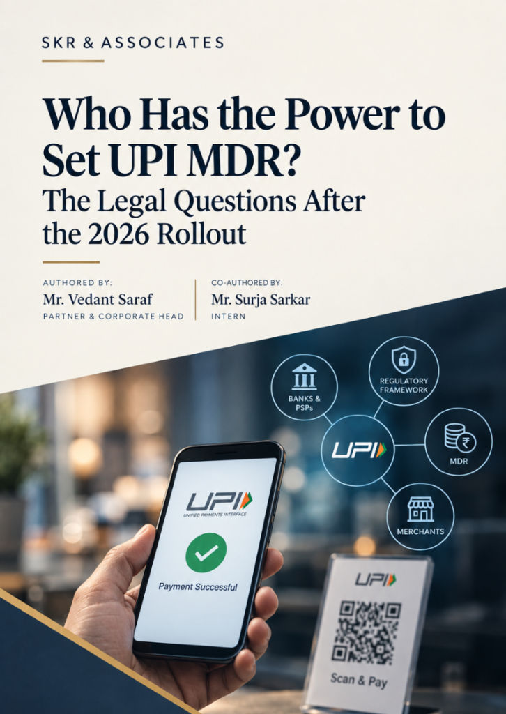 Who Has the Power to Set UPI MDR_ The Legal Questions After the 2026 Rollout